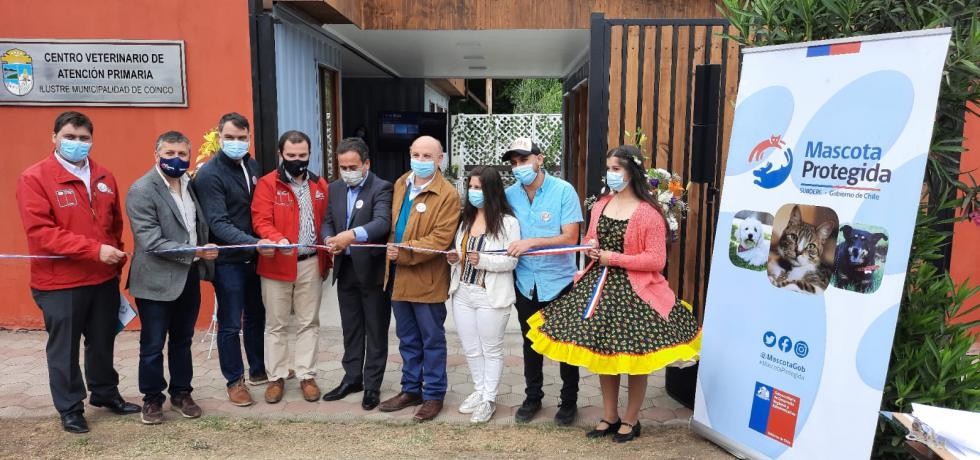 Inauguran el primer centro veterinario municipal en provincia del Cachapoal 