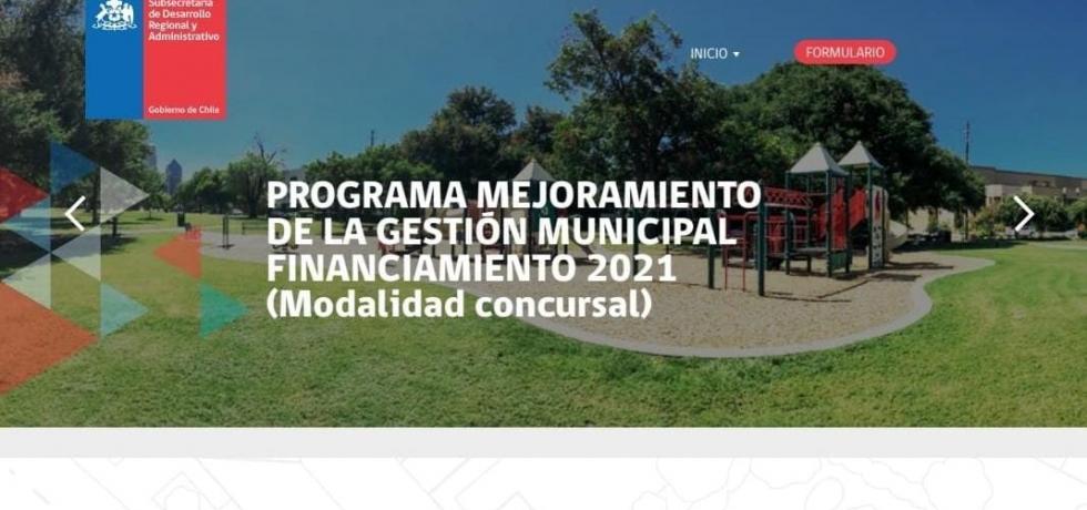 22 proyectos fueron beneficiados con fondos concursables para mejorar la gestión municipal